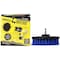Drillbrush Marine - 5 Inch Diameter Boat Brush - Spin Brush - Yacht - Kayak 5in-S-B-QC-DB - alternate 1